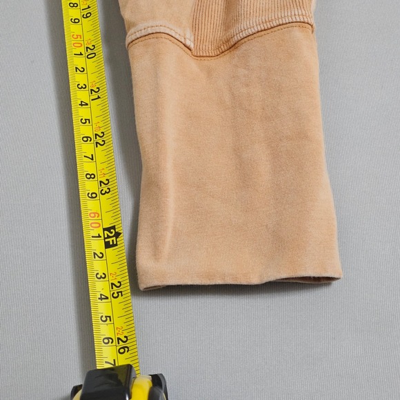 FreePeople Movement S Camel Wash Seam Leggings Ribbed Waist Athleisure Yoga Gym - Picture 9 of 10